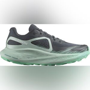 Salomon Glide Max TR Women's Trail Running Shoes Ebony/Blue Haze/Cockatoo